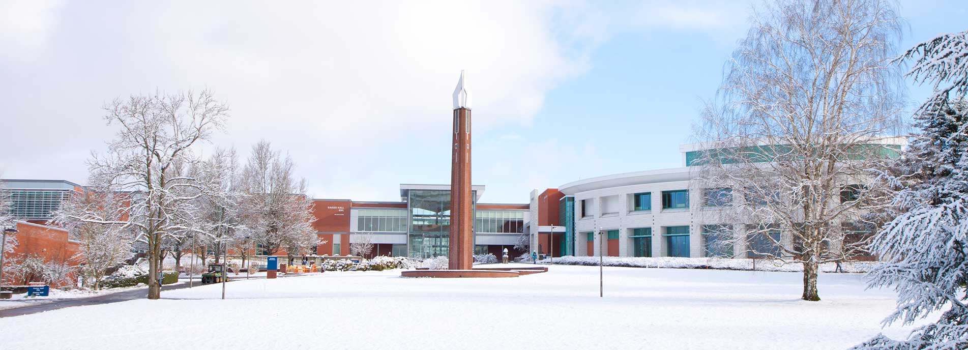 Winter campus